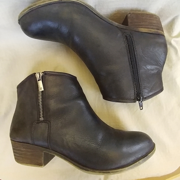 Lucky Brand Shoes - Lucky Brand Leather Ankle Boots/Booties